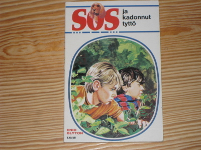 Blyton, Enid: SOS ja kadonnut tyttö 2p nid. v. 1975