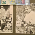 8 VANHAA Valokuvaa UPEAT Ralli Moottoripyörät n. 1960 - pikkukuva 2