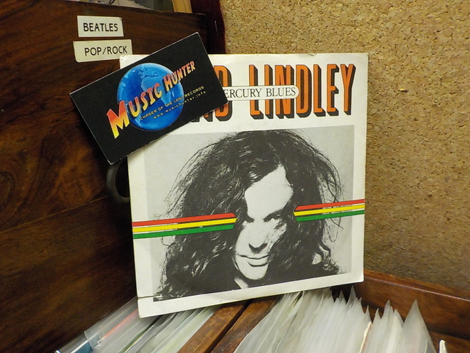 DAVID LINDLEY - MERCURY BLUES / YOUR OLD LADY EX-/EX- 7"