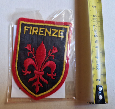 Firenze vintage kangasmerkki