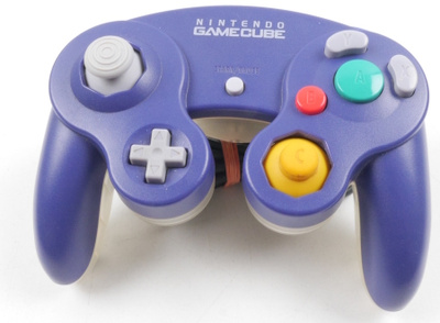 Gamecube Controller (Purple/Clear)