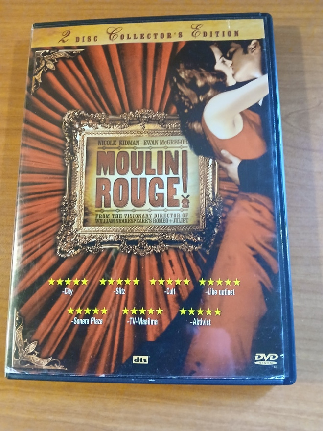 Moulin Rouge 2 disc collector's edition