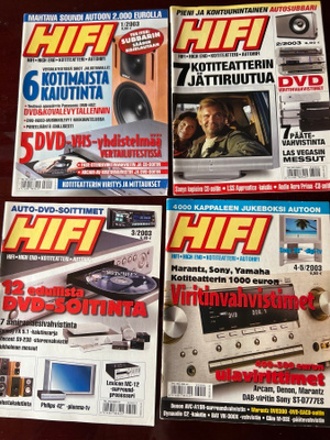 Hifi lehti 2003 koko vuosikerta