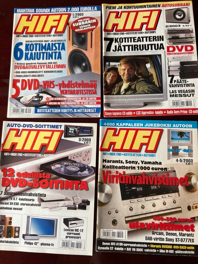 Hifi lehti 2003 koko vuosikerta