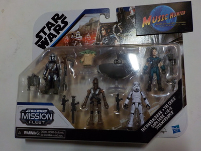 STAR WARS MISSION FLEET UUSI FIGUURI SETTI (W)
