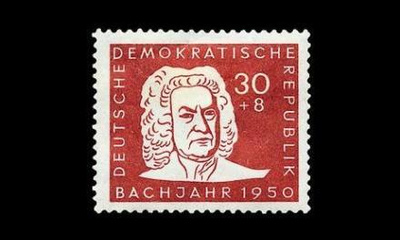 DDR 258 ** Johann Sebastian Bach 30+8 Pf (1950)