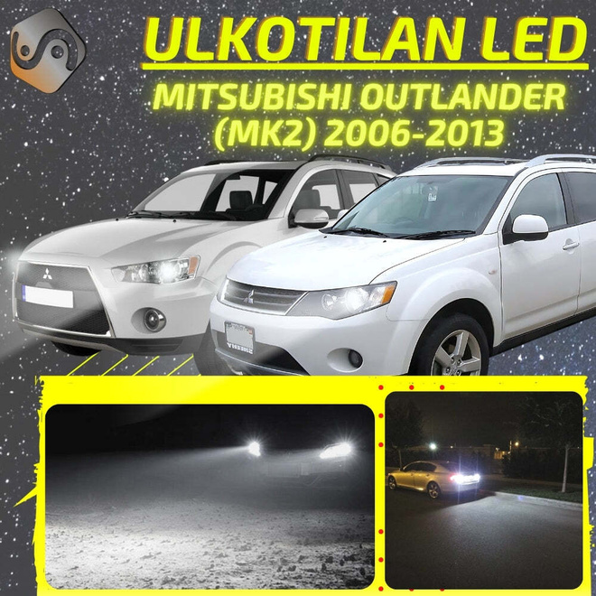 OUTLANDER (MK2) 2006-2013 Ulkoiset LED -valot