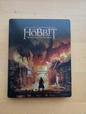 the hobbit 2bd the battle of the five armies . steelbook .