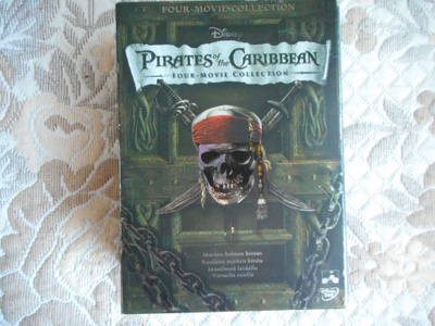 PIRATES of the CARIBBEAN 4 DVD BOX vv.2003-06-07-11