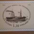 KULKEMATON POSTIMERKKINÄYTTELY NORDIA 1981 MAINOSKORTTI - pikkukuva 1