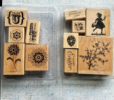 Stampin Up leimasimet ,  2 settiä