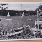 Mariehamn, Segelpaviljongen, mv vkpk, p. 1954 Ruotsiin - pikkukuva 1