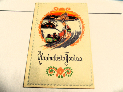Tuhka Rauhallista Joulua - 1921 Merimasku paikalliskäyttö