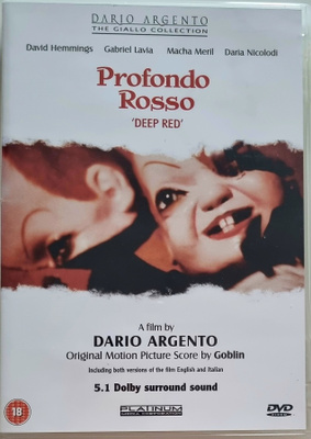 PROFONDO ROSSO DVD