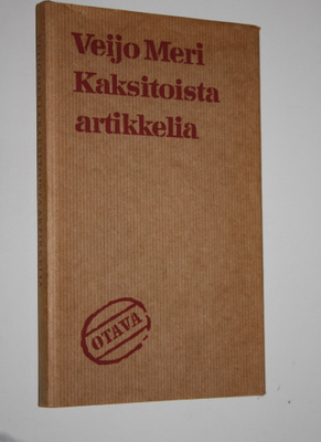 Veijo Meri : Kaksitoista artikkelia