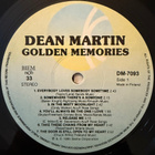 [LP] DEAN MARTIN: GOLDEN MEMORIES - pikkukuva 3