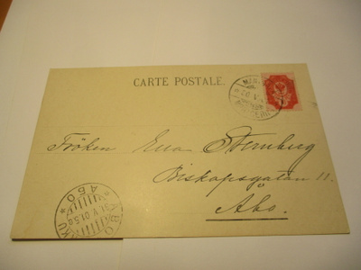 1901 Mäntsälä kortilla