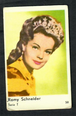 Keräilykuva - Romy Schneider Serie T 50
