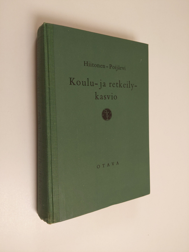Ilmari Hiitonen : Koulu- ja retkeilykasvio