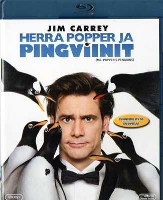 HERRA POPPER JA PINGVIINIT	(36 679)	-FI-BLUR+DVD	(2)J.Carrey