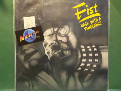 FIST - BACK WITH A VENGEANCE - UK 1982 RED LABELS M-/EX LP