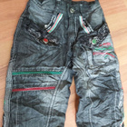 Mustanharmaat farkut koko 128 / 134 - pikkukuva 3