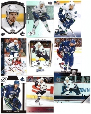 9 x DANIEL SEDIN Vancouver Canucks