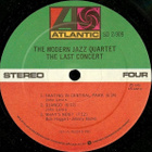 The Modern Jazz Quartet – The Last Concert (2xLP) - pikkukuva 5
