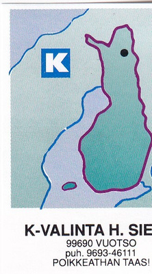 Vuotso. K-Valinta H. Sieppi,  s107