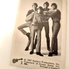 Monkees purkkakuvat 1967 koko sarja mustavalkoinen - pikkukuva 1