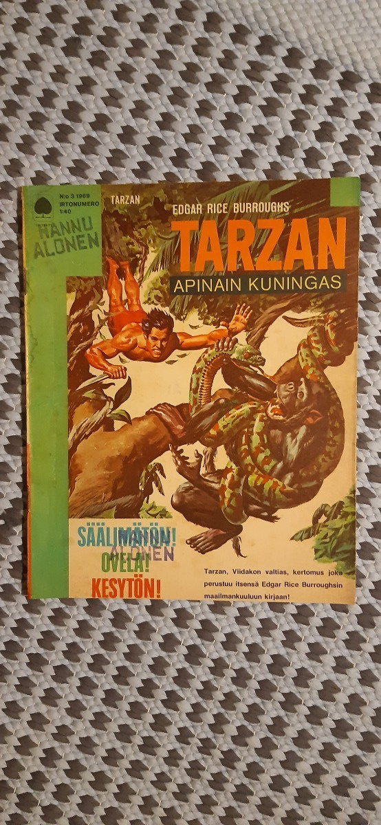 Tarzan 3/1969 ISO KOKO! RUSS MANNING!!