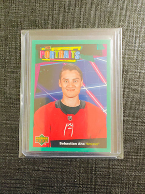 Sebastian Aho - 20-21 UD Portraits Green