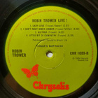 Robin Trower – Robin Trower Live! - pikkukuva 5
