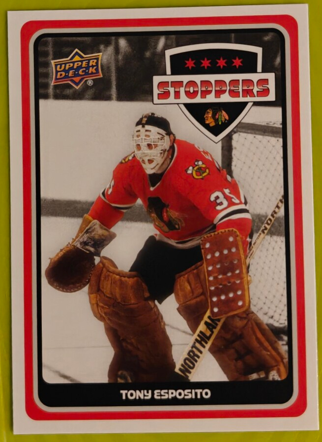 Tony Esposito 2025-26 UD Chicago Blackhawks Centennial