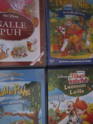 Nalle Puh paketti neljä levyä 4DVD