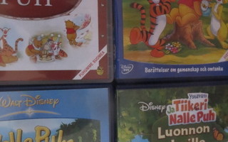 Nalle Puh paketti neljä levyä  4DVD