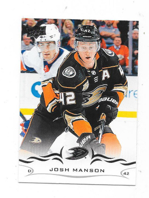 2018-19 Upper Deck #254 Josh Manson , Anaheim Ducks