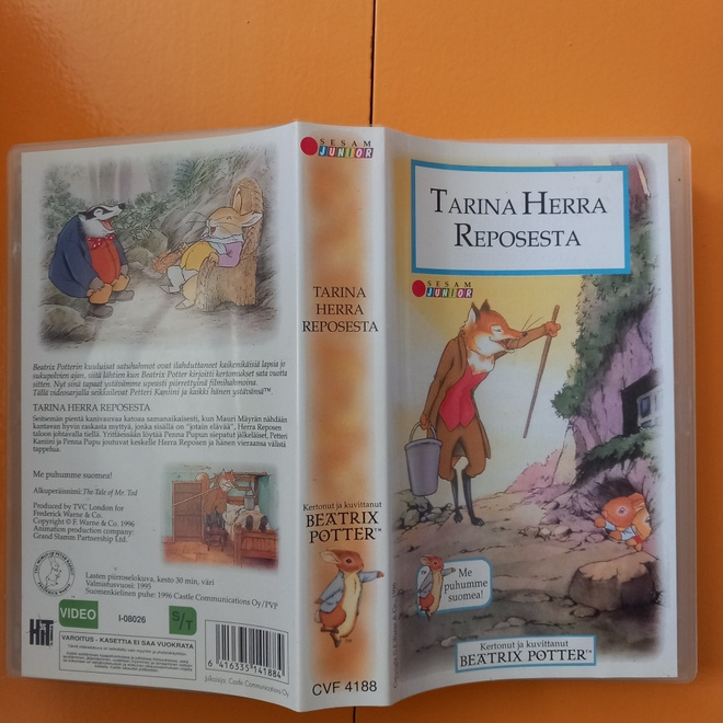 Tarina Herra Reposesta [VHS] Beatrix Potter