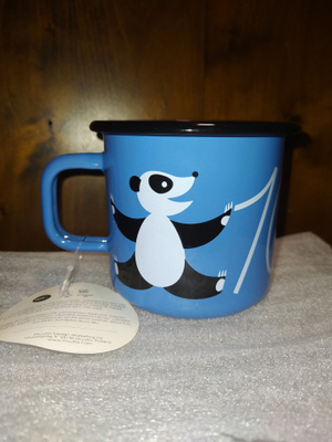 Muurla emalimuki Panda 100