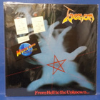 VENOM - FROM HELL TO THE UNKNOWN M-/EX+ UK -85 2LP - pikkukuva 1