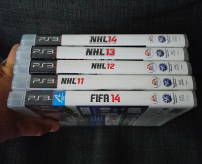 Playstation 3 pelejä 5 kpl pakettina