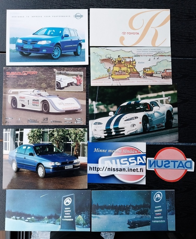 Carina E Almera Subaru Sport Chrysler Viper Datsun