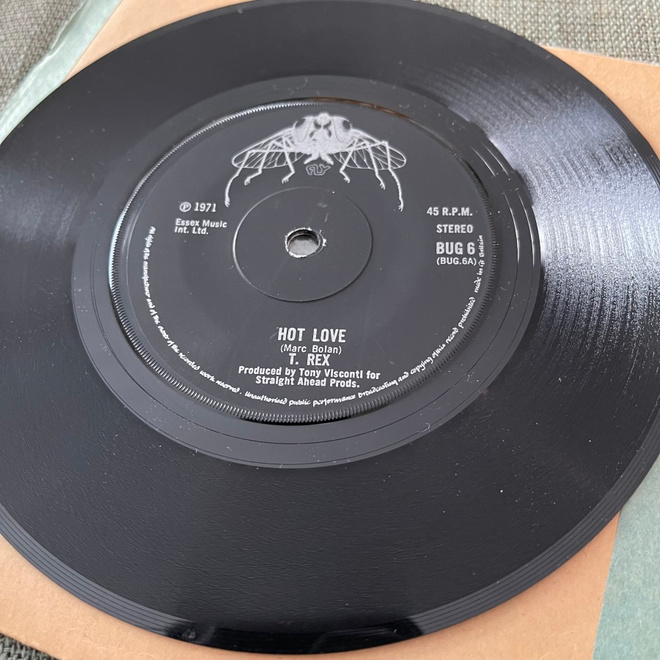T.REX : Hot Love * Woodland Rock *The King ,,,,UK 1971