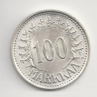 1956 100 mk hopeaa - pikkukuva 1