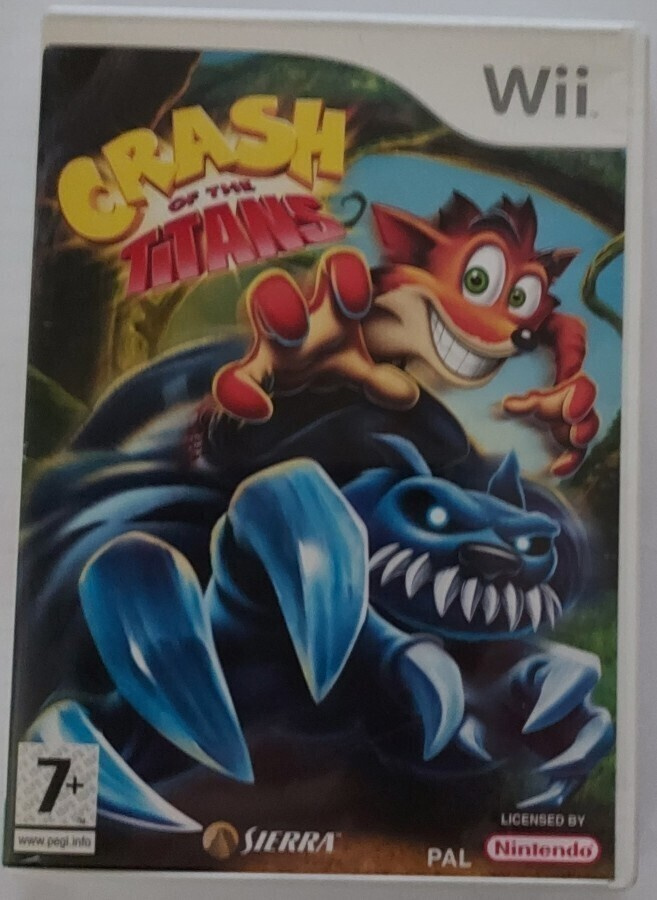 * Crash of the Titans Wii / Wii U PAL MIB Lue Kuvaus