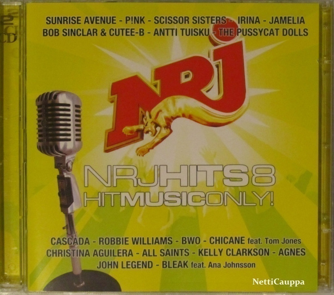 Kokoelma • NRJ Hits 8 • Hit Music Only! Tupla CD