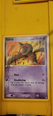 Baltoy (HP 59) EX Holon Phantoms card