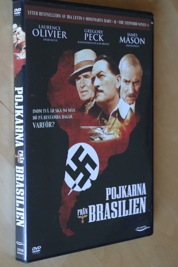 DVD Brasilian pojat ( 1978 Gregory Peck )