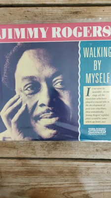 JIMMY RODGERS - WALKING BY MYSELF LP