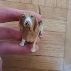 Vintage Basset hound -figuuri - pikkukuva 2